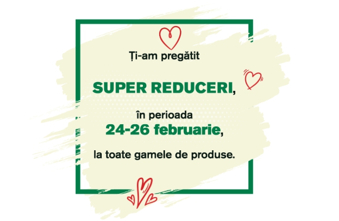 Discounturi la toate produsele - clienti